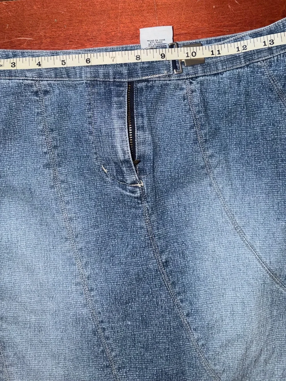 Vintage Revolt Jean Skirt